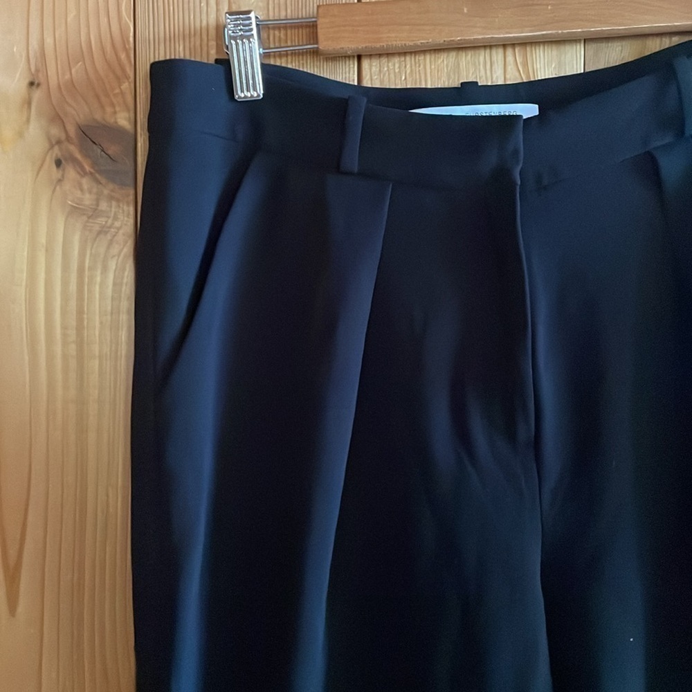 Diane Von Furstenberg pleated Dani Straight Leg Dress Pant - Picture 5 of 8